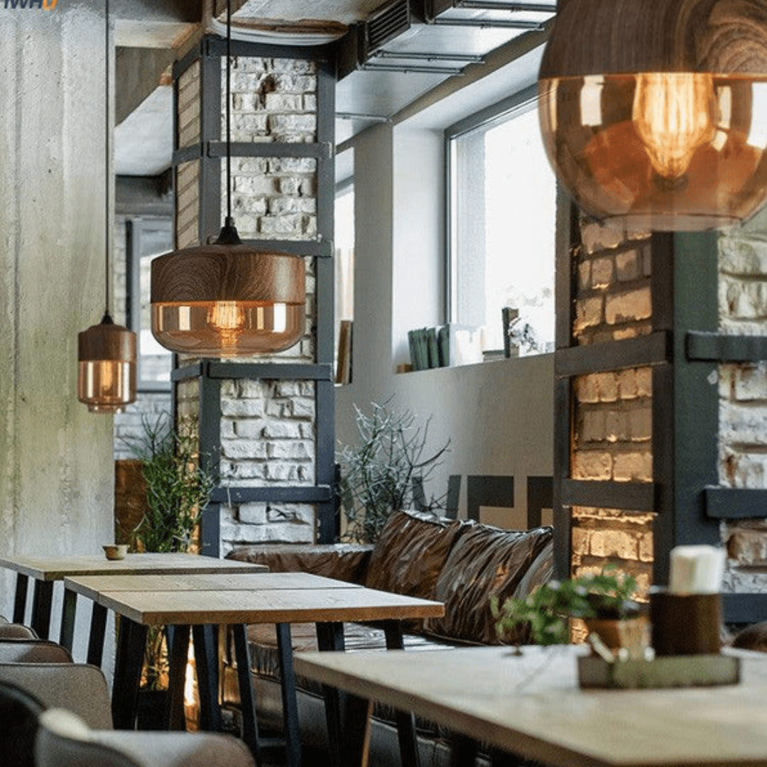 Wooden Ceiling Light - Scandinavian Design with Cozy Ambiance 3