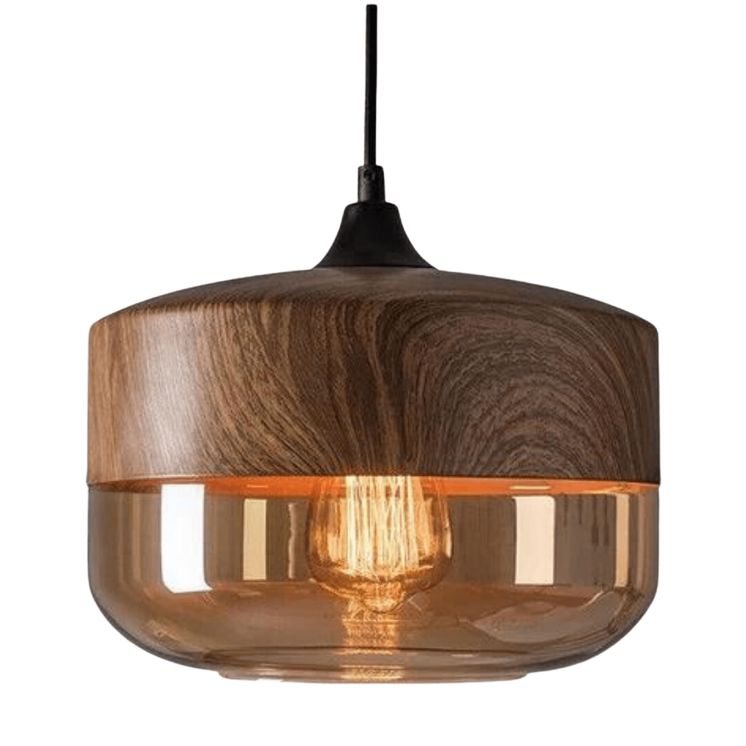 Wooden Ceiling Light - Scandinavian Design with Cozy Ambiance 8