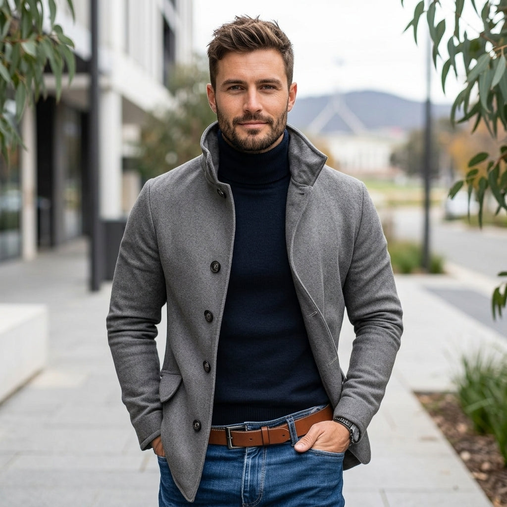 Callum | Tailored Men’s Coat for Modern Elegance