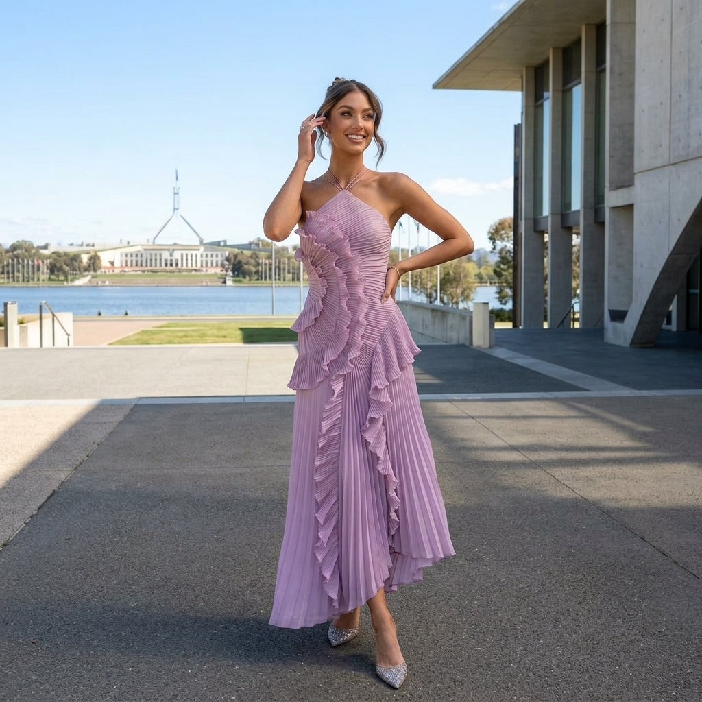 Bonnie | Classic Maxi Dress for Timeless Style