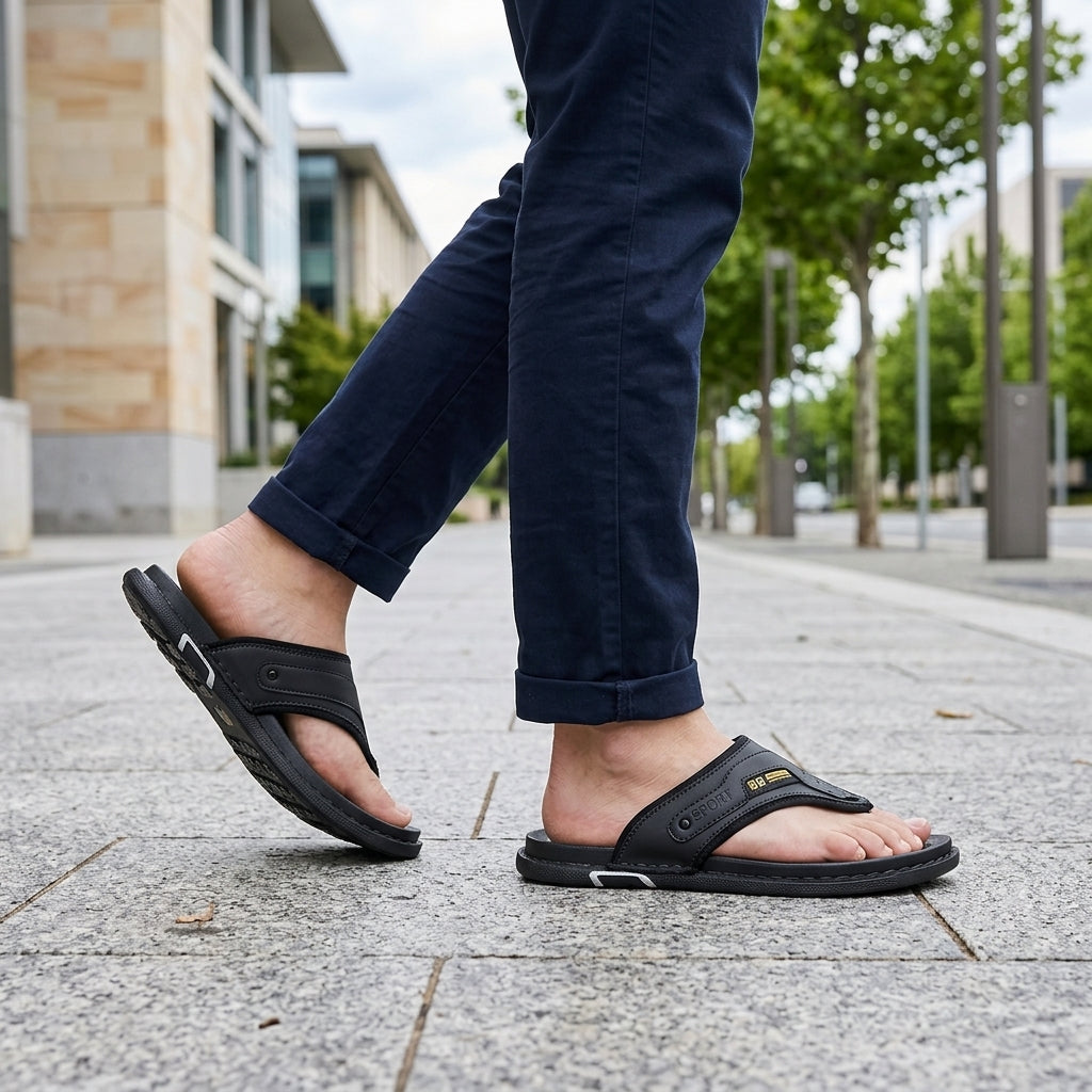 Harrison | Men's Sandals – Orthopedic Thong Support