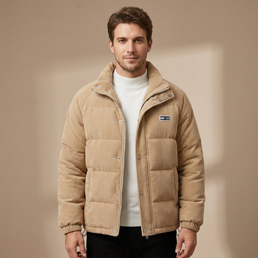 Callum | Men's Coat Corduroy Winter Warmth