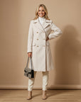 Nina | Woll-Peacoat Damenmantel