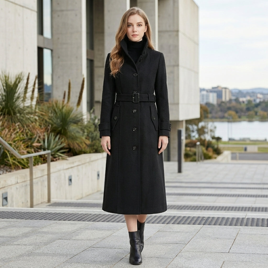 Sophia | Long Warm Trench Coat Women