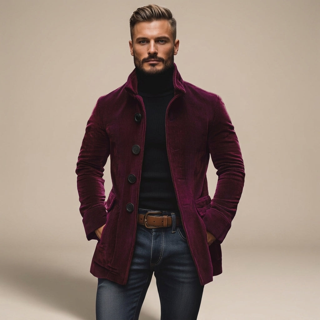 Rafferty | Men's Coat Vintage Corduroy Charm