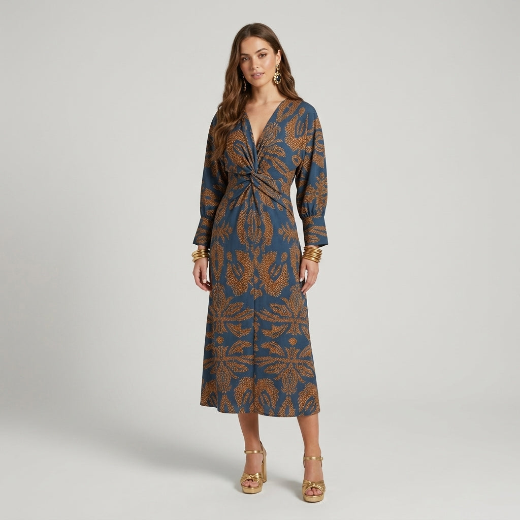 Willow | Flowing A-Line Maxi Wedding Guest Dress