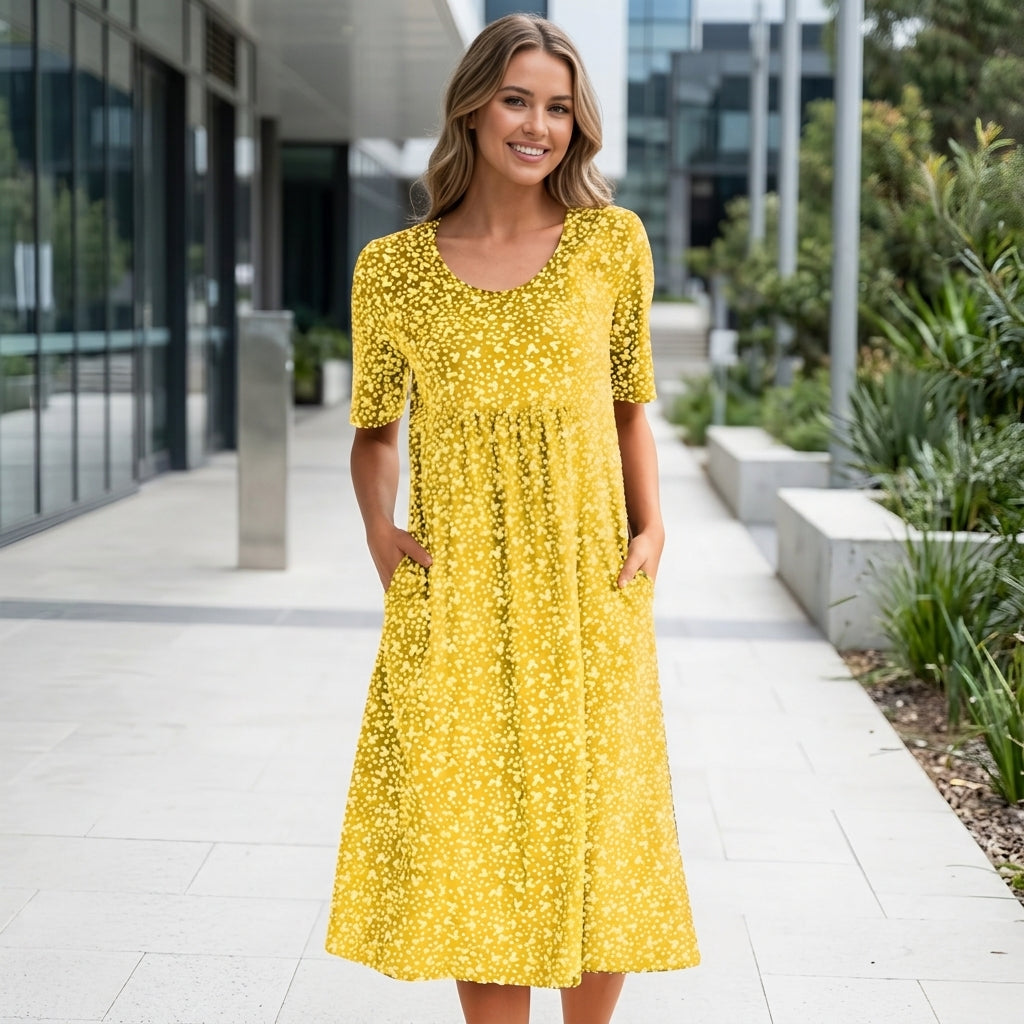 Savannah | Women's Summer Dress with Lightweight Fabric