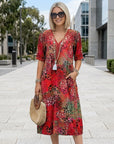 Sienna | Women's Summer Dress with Floral Print