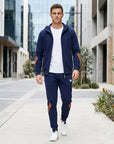 Flynn | Men's Tracksuit – Hooded Jacket & Slim-Fit Joggers for All Activities