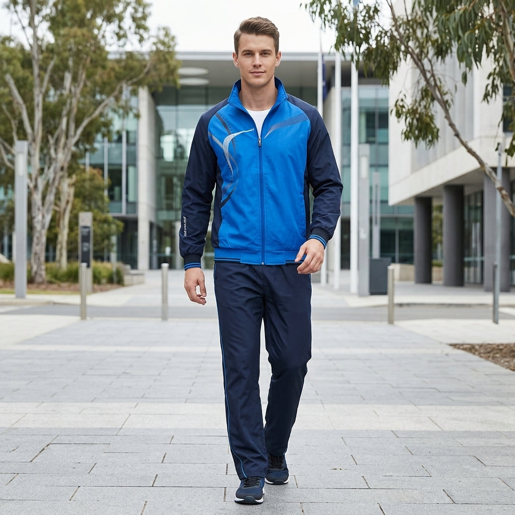 Thomas | Men's Tracksuit – Zip Jacket &amp; Elastic-Waistband Trousers for Sport &amp; Leisure