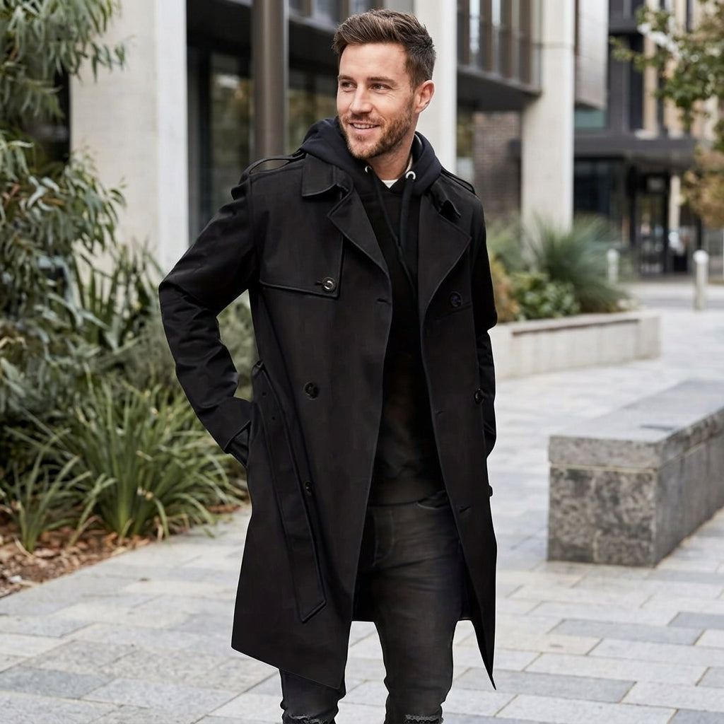Angus | Classic Trench Men's Coat for Every Occasion