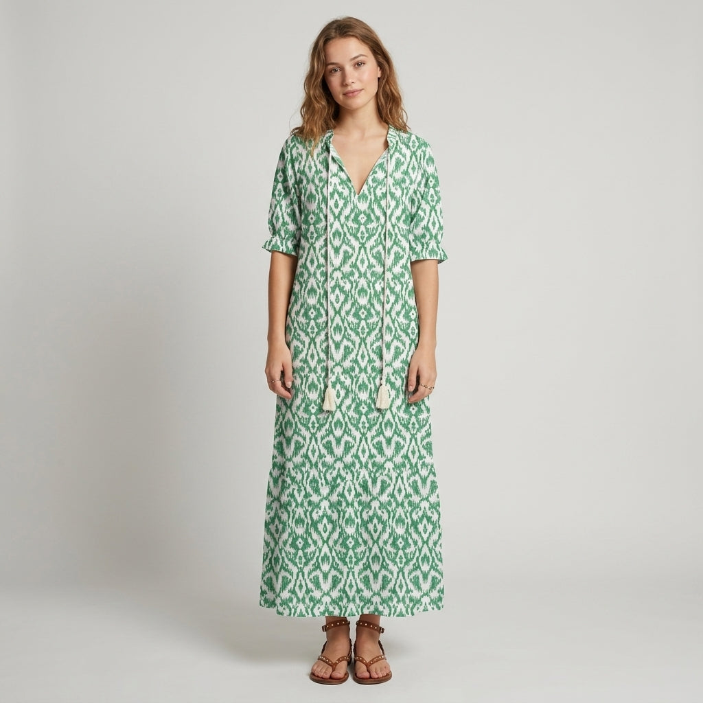 Matilda | Women's Summer Dress with Flattering V-Neck