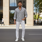 Mason | Men's Shirts with Striped Design