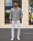 Mason | Men's Shirts with Striped Design