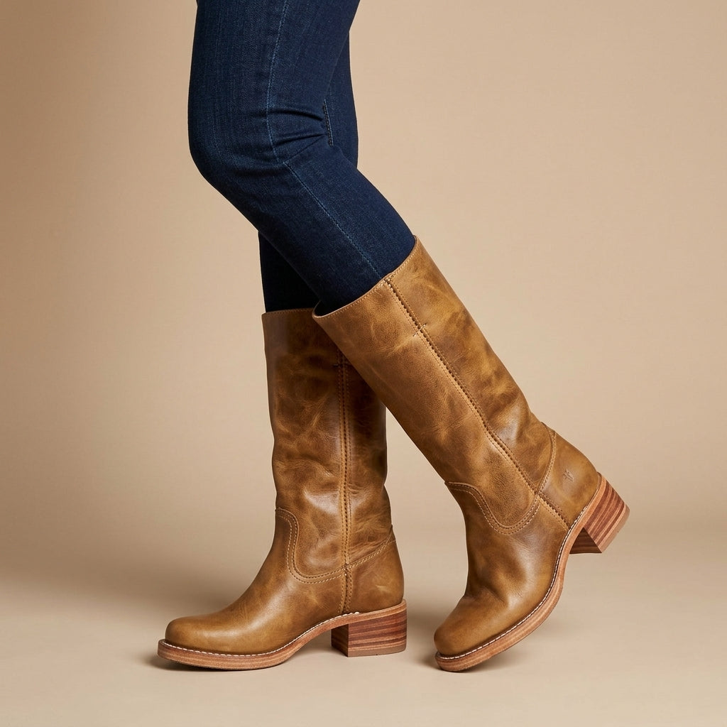 Veda | Knee-High Women’s Boots with Elegant Style