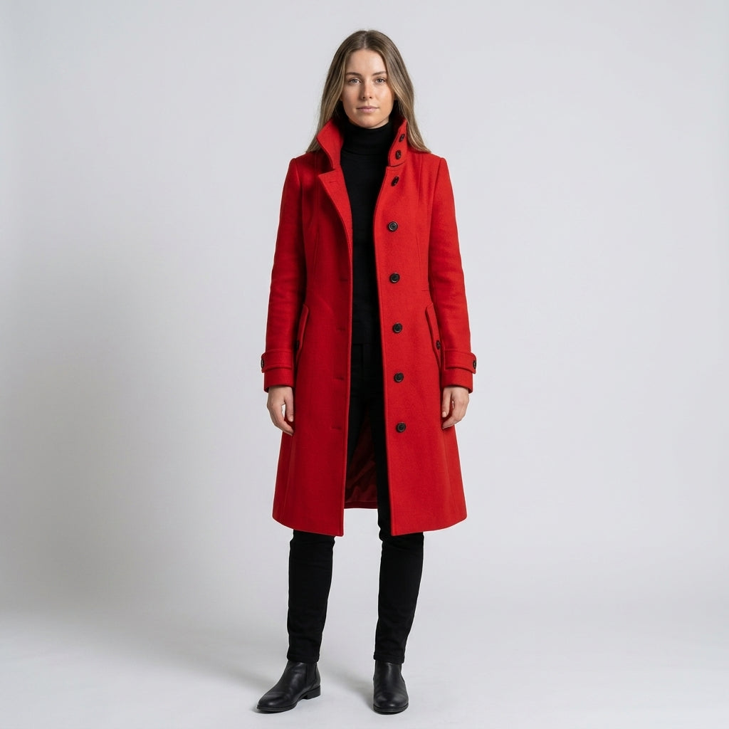 Sophia | Long Warm Trench Coat Women