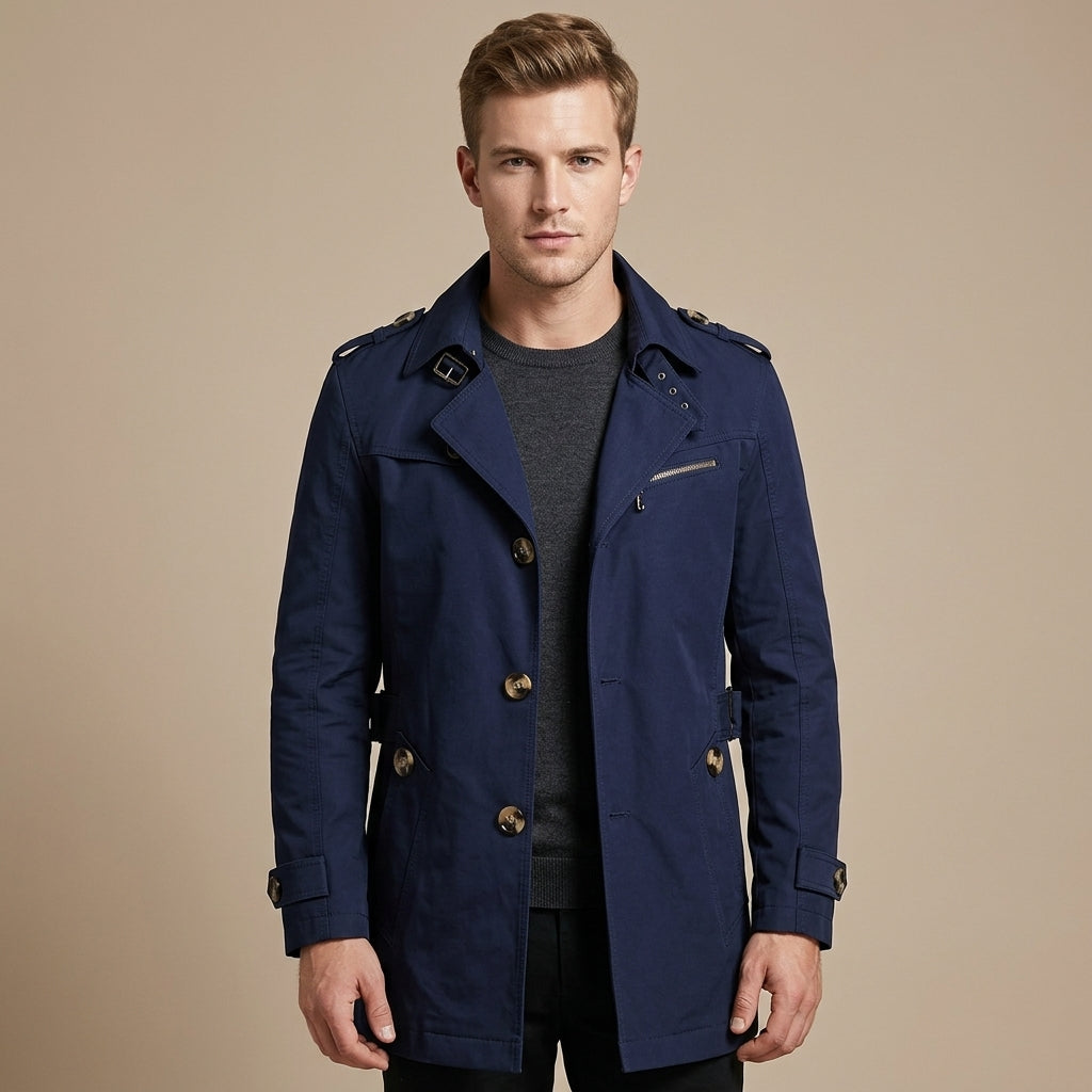 Hugo | Men's Coat Classic Trench Style