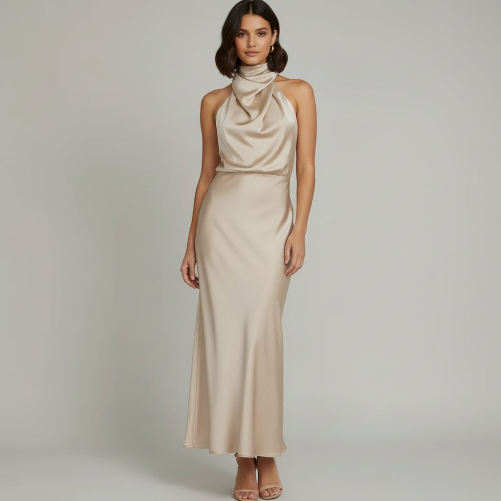 Lena | Off-shoulder Midi Dress