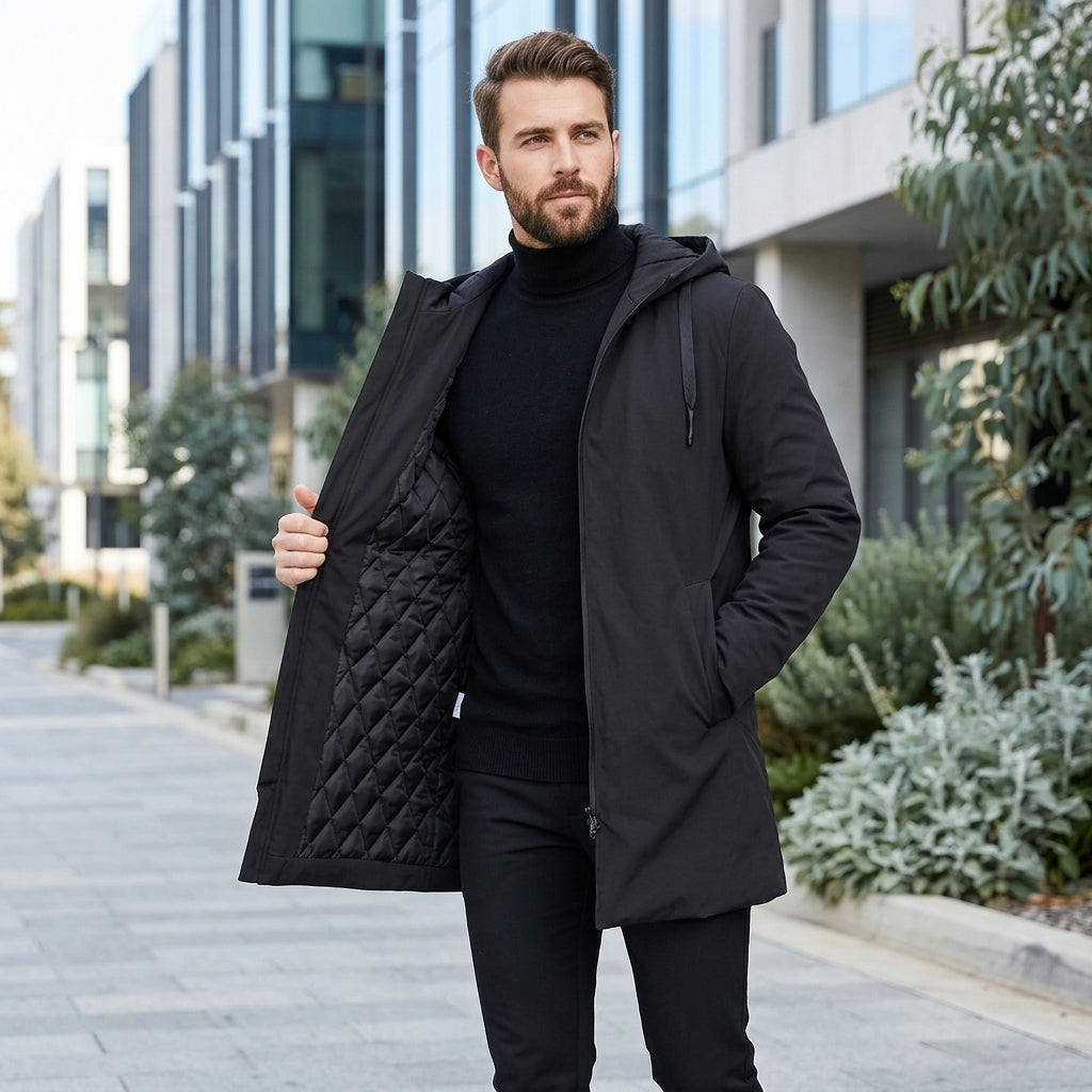 Darcy | Men's Coat for Long Waterproof Build