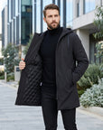 Darcy | Men's Coat for Long Waterproof Build