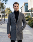 Darcy | Wool Men's Coat for Winter Warmth