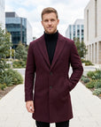 Darcy | Wool Men's Coat for Winter Warmth
