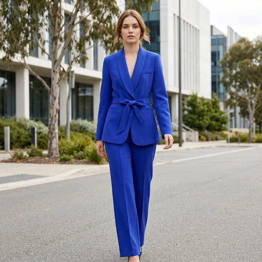 Aria | Women's Blazer &amp; Wide-Leg Trouser Suit