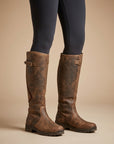 Isla | Women's Waterproof Leather Knee High Boots – Tall Riding Style