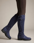 Harper | Women's Knee High Boots – Buckle Strap Riding Style