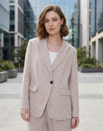 Poppy | Linen Women's Blazer Suit