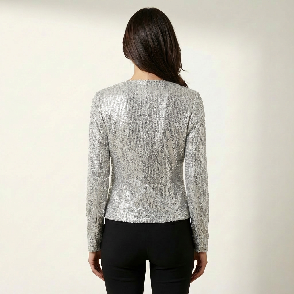 Soreya | Bomber Jacket Women with Dazzling Sequins