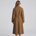 Harriet | Chic Black Trench Coat Women