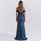 Georgia | Elegant Off-Shoulder Maxi Dress