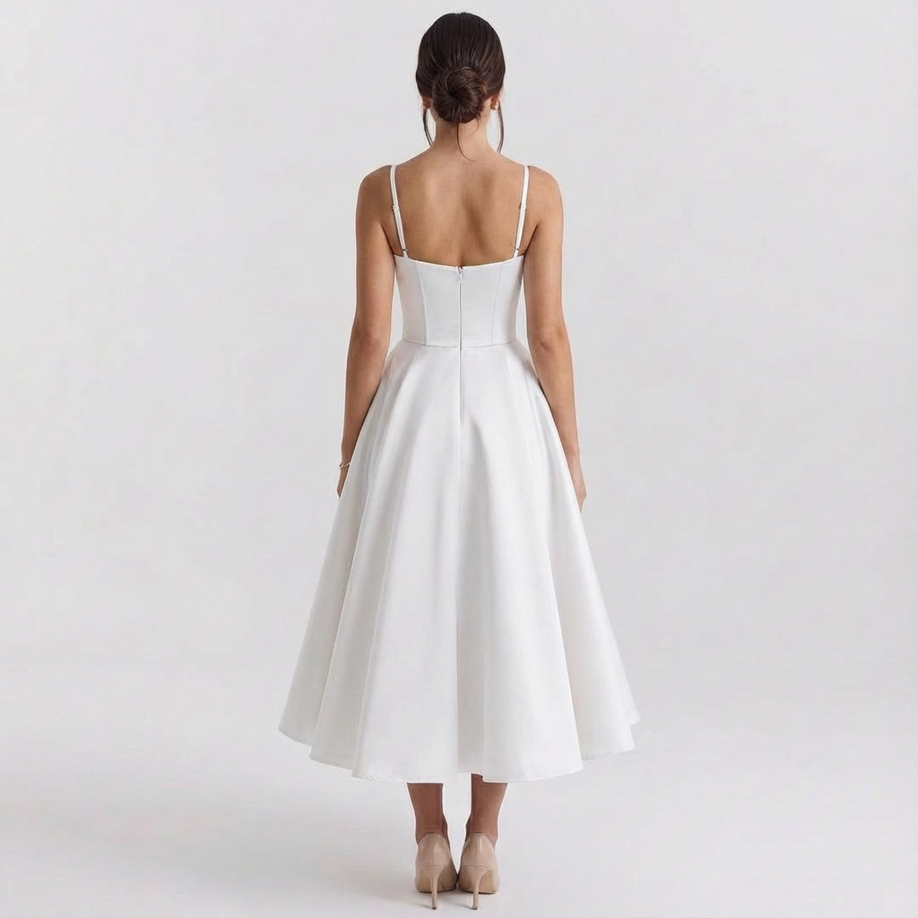 Emily | Sleeveless Midi Dress