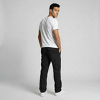 Ethan | Black Cargo Trousers for Men
