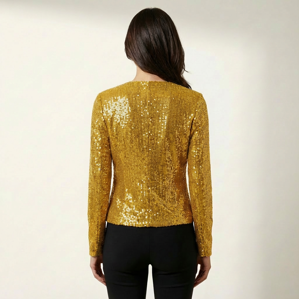 Soreya | Bomber Jacket Women with Dazzling Sequins