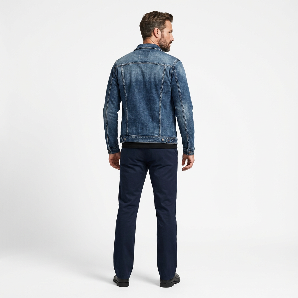 Oliver | Herren Jeansjacke mit klassischem Design