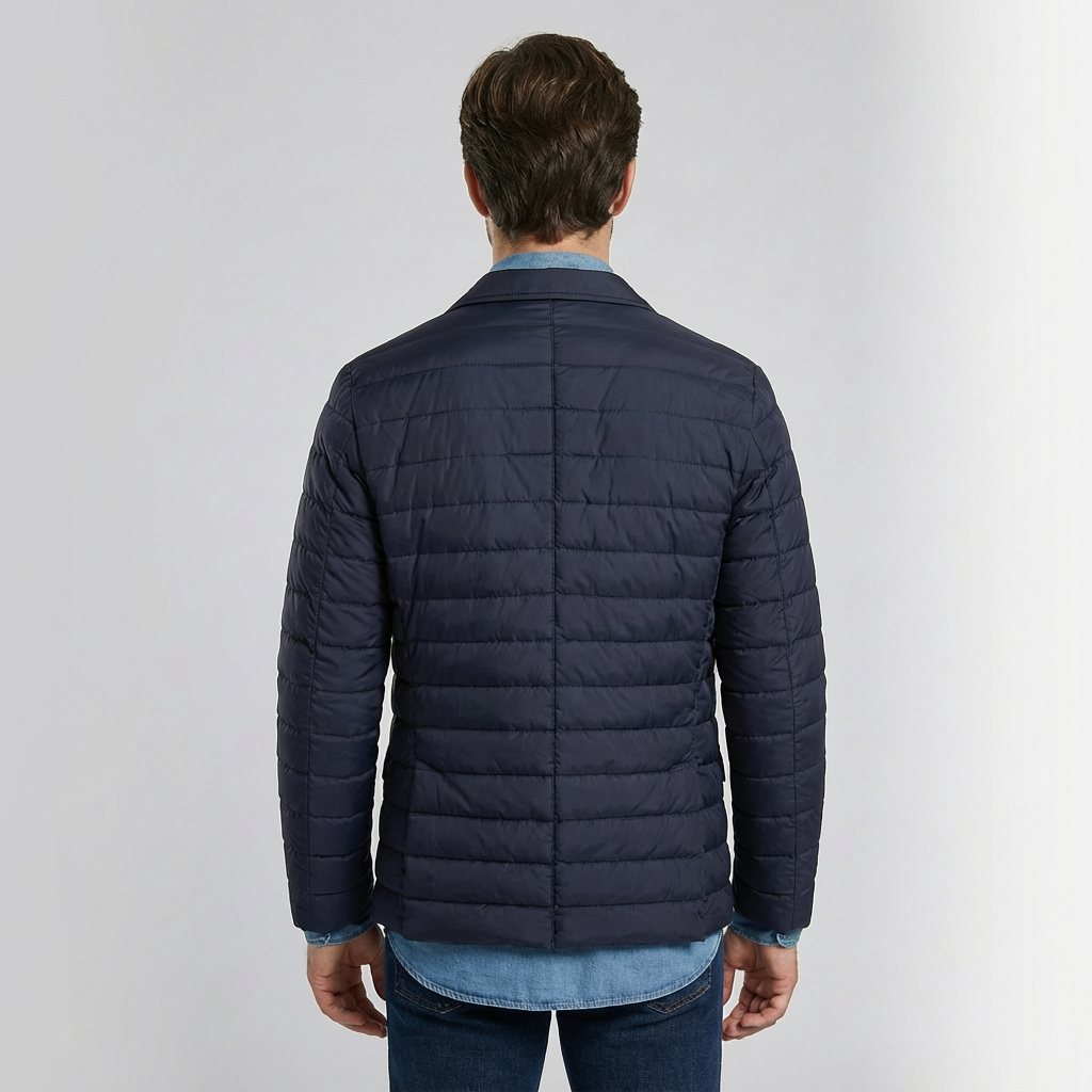 Miles | Men’s Jacket with Quilted Design