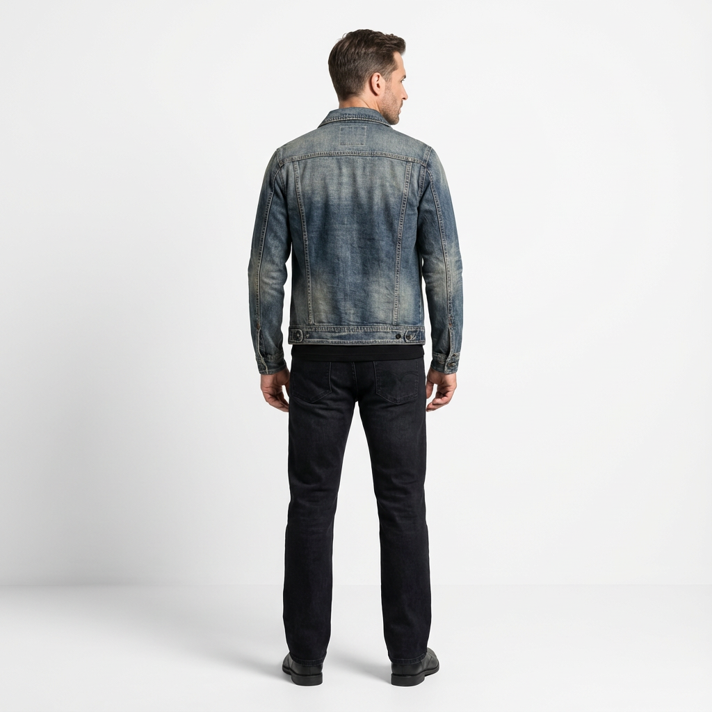 Jasper | Denim Jacket Men with Vintage Style