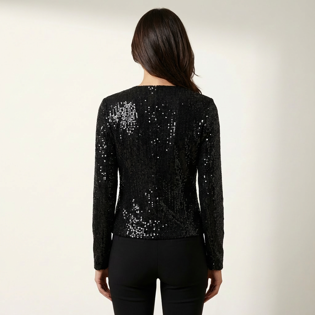 Soreya | Bomber Jacket Women with Dazzling Sequins