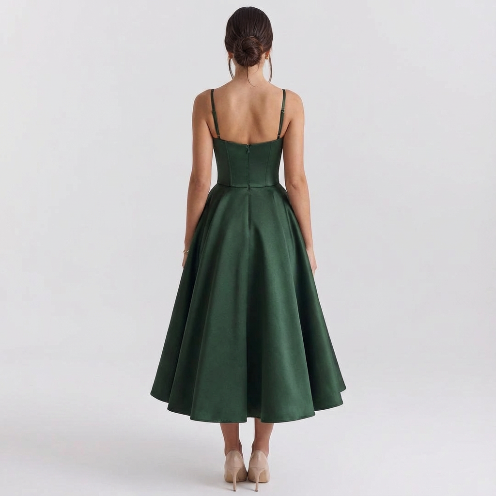 Emily | Sleeveless Midi Dress