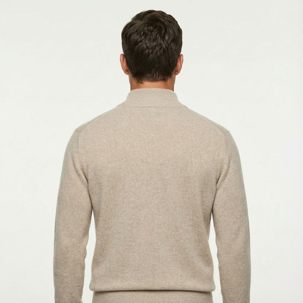 Liam | Men's Half Zip Sweater for Versatile Style