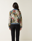 Kirra | Floral Detail Women’s Denim Jacket for Everyday Styling