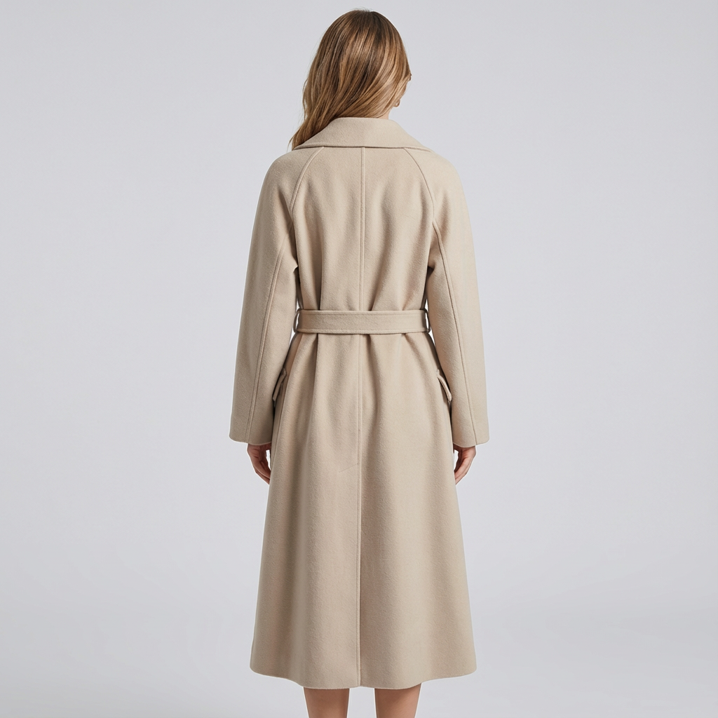 Harriet | Chic Black Trench Coat Women