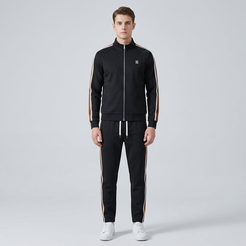 Jack | Men's Tracksuit – Zip-Up Jacket &amp; Elastic-Waist Trousers for Sport &amp; Leisure