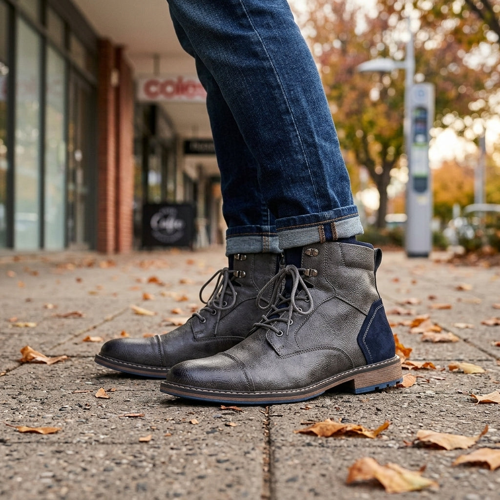 Knox | Rugged Men’s Shoes with Modern Ankle Design