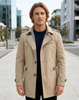 Hugo | Men's Coat Classic Trench Style