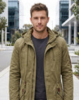 Lucas | Men's Coat with Urban Utility Hood
