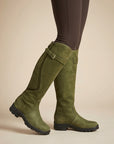 Isla | Women's Waterproof Leather Knee High Boots – Tall Riding Style