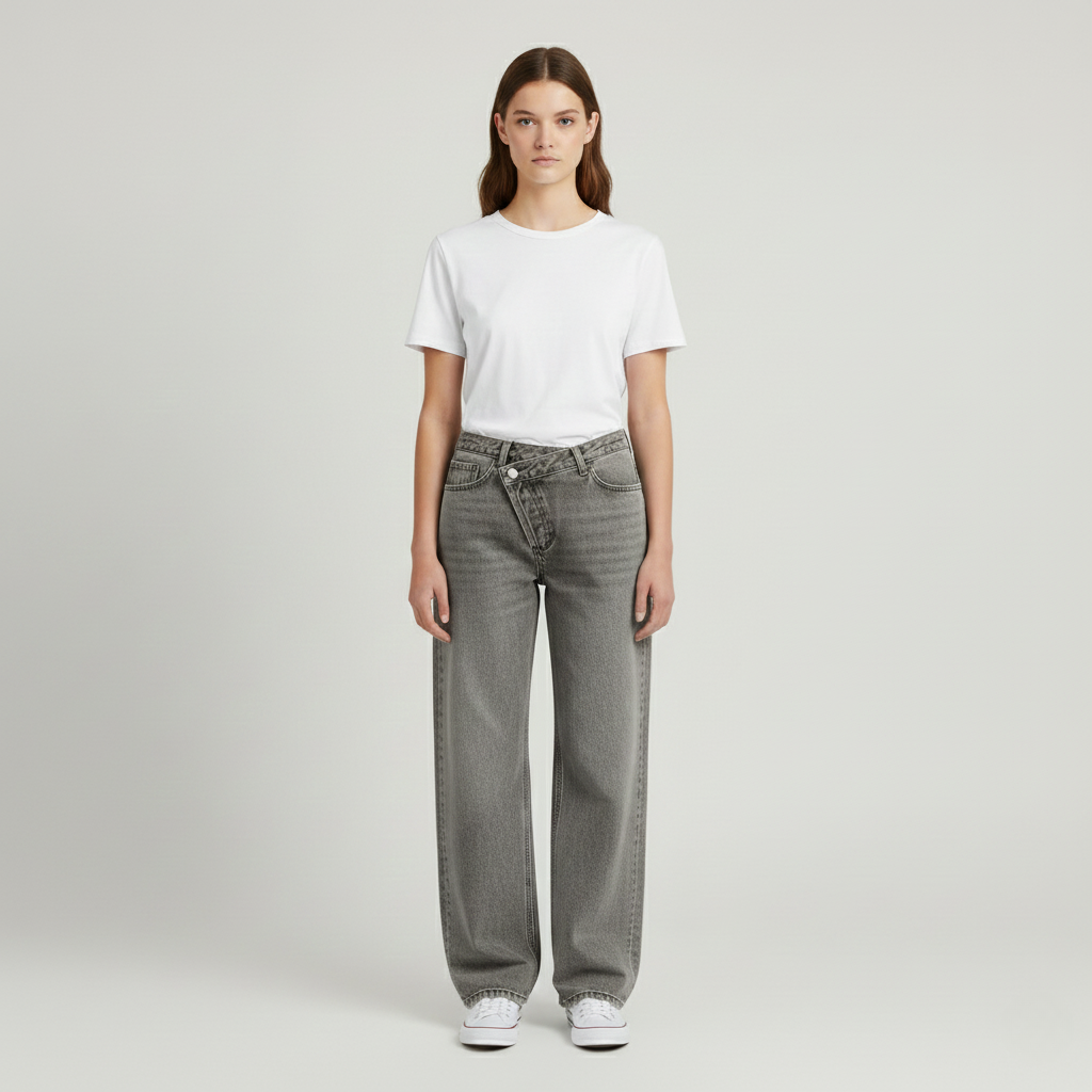 Mia | Women's Wide Leg Baggy Jeans